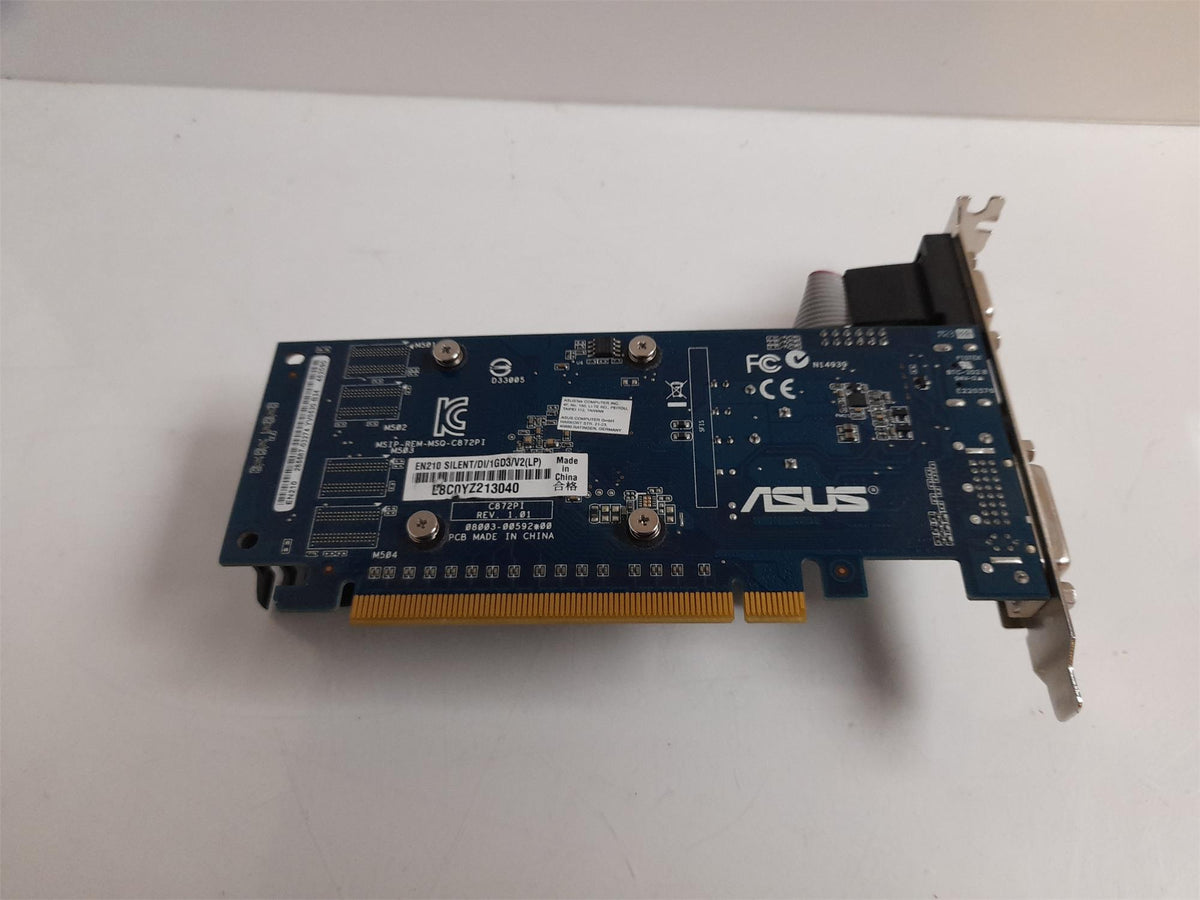 ASUS EN210 Silent/DI/1GD3/V2 (LP) PCI-E VGA DVI-D HDMI Video Graphics Card