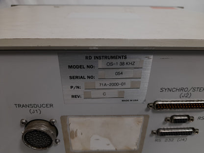 RD Instruments Ocean Surveyor OS-1 38 KHZ