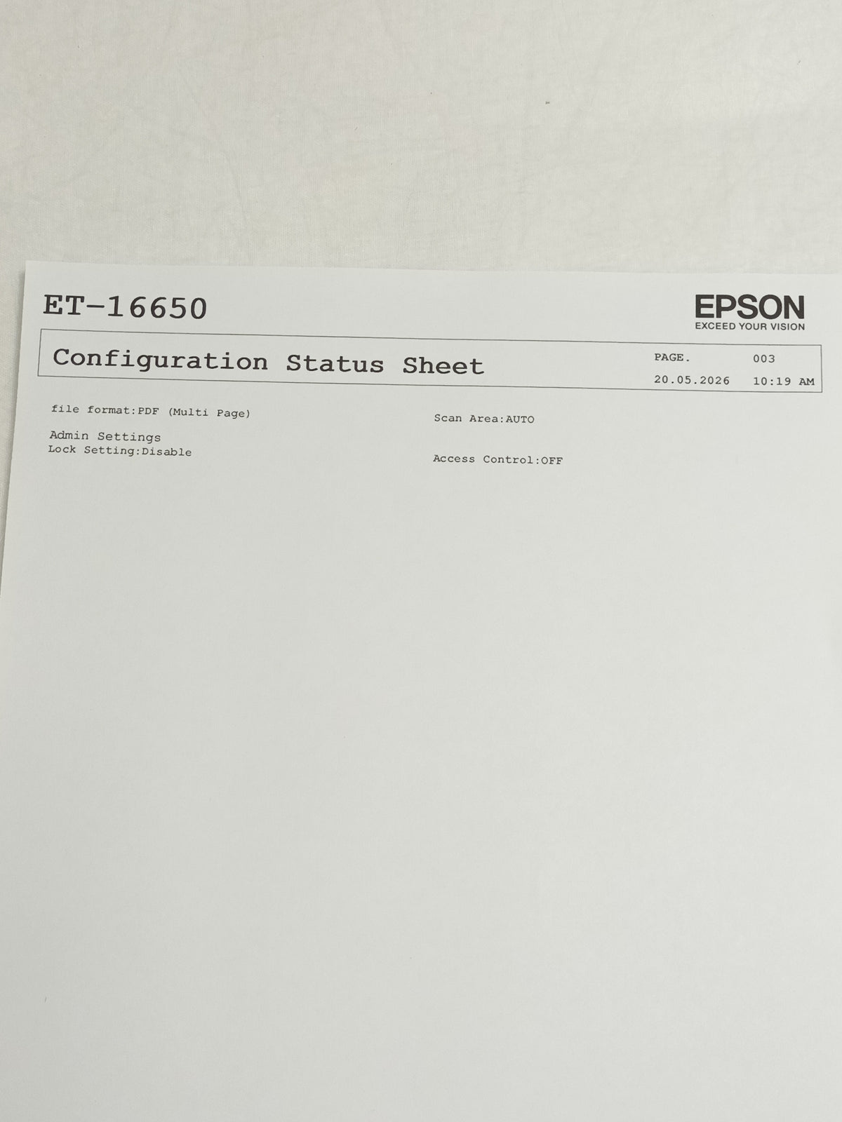 Epson EcoTank Pro ET-16650 Wide-Format All-in-One SuperTank Printer