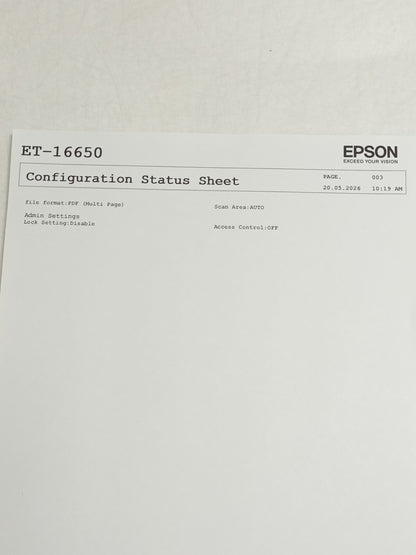 Epson EcoTank Pro ET-16650 Wide-Format All-in-One SuperTank Printer