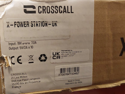 Crosscall X-Power Station 10-Slot X-Link Multi Device Charging Dock PSU