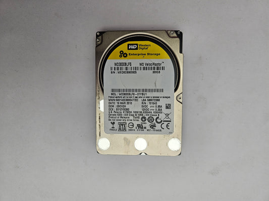 Western Digital VelociRaptor WD3000BLFS-01YBU1 300GB 2.5" Laptop Hard Drive SATA