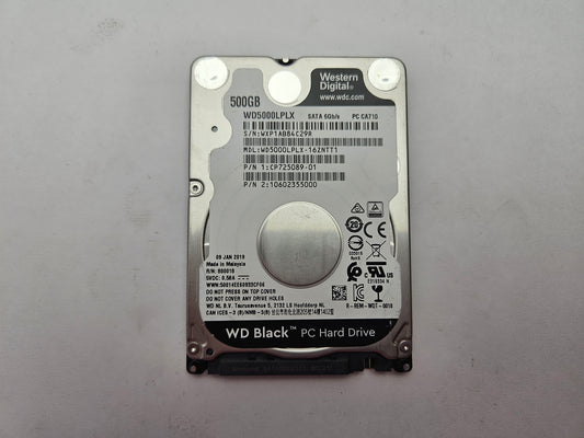 Western Digital WD Black WD5000LPLX-16ZNTT1 500GB 2.5" Laptop Hard Drive SATA