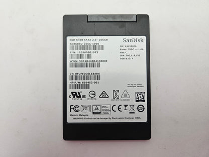 SanDisk SD8SB8U-256G-1006 256GB 2.5" Solid State Drive SATA SSD
