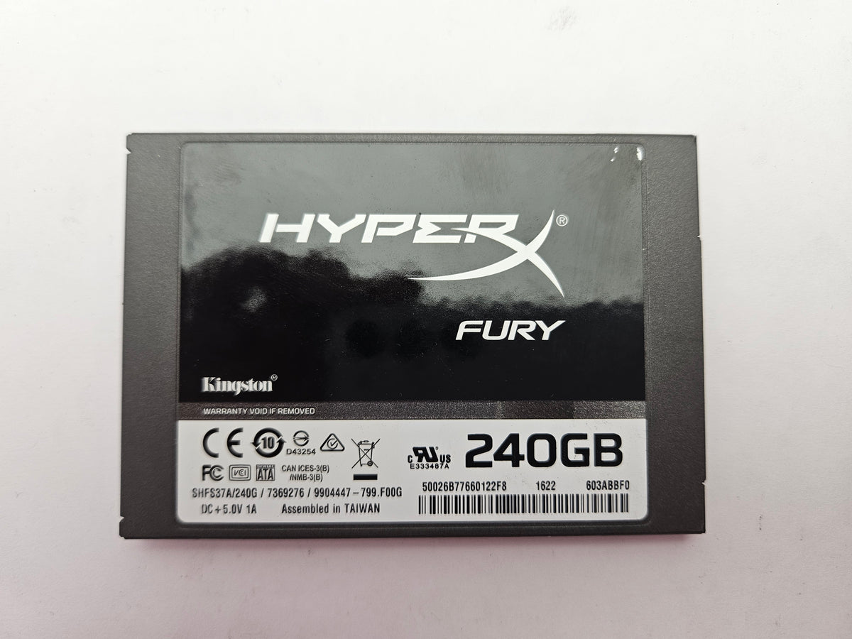 Kingston HyperX FURY MLC SHFS37A/240G 240GB 2.5" Solid State Drive SATA