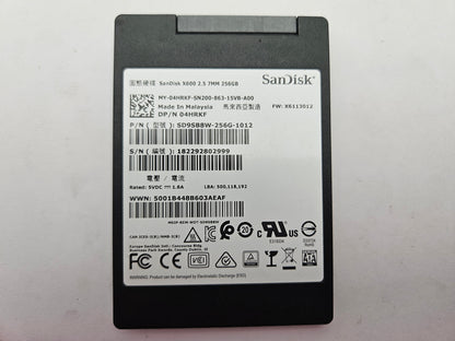 SanDisk X600 3D TLC SD9SB8W-256G-1012 256GB 2.5" Solid State Drive SATA