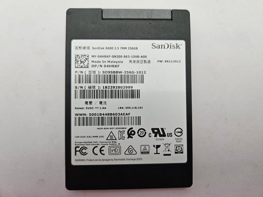 SanDisk X600 3D TLC SD9SB8W-256G-1012 256GB 2.5" Solid State Drive SATA