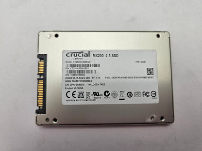 Crucial MX200 CT250MX200SSD1 250GB 2.5in SATA SSD