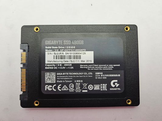 Gigabyte GP-GSTFS31480GNTD 480GB 2.5" Solid State Drive SATA SSD