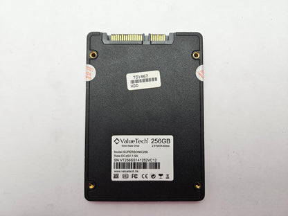 ValueTech SUPERSONIC256 256GB 2.5" Solid State Drive SATA SSD