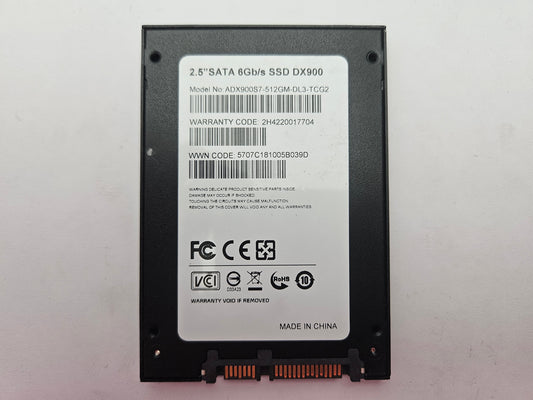 ADATA DX900 ADX900S7-512GM-DL3-TCG2 512GB 2.5" Solid State Drive SATA SSD