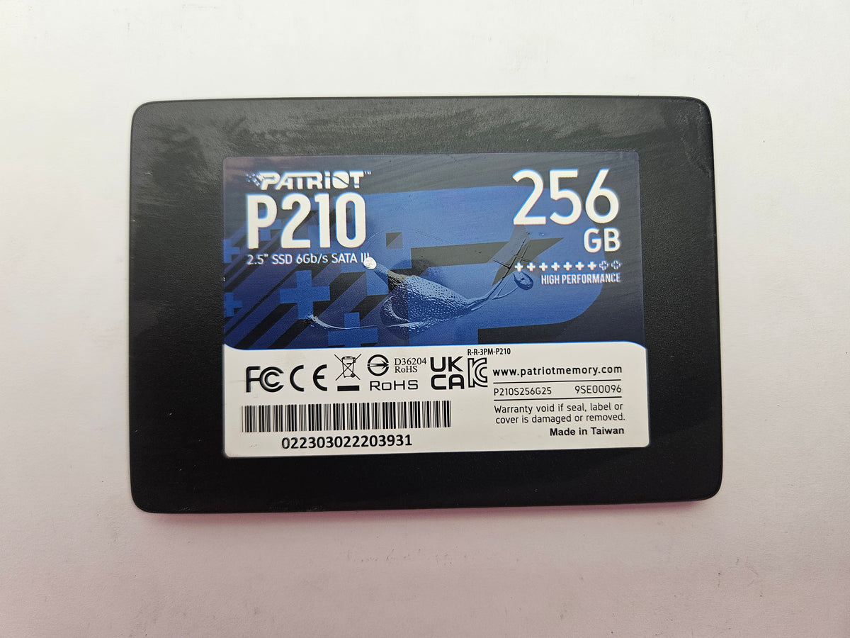 Patriot P210 P210S256G25 256GB 2.5" Solid State Drive SATA SSD