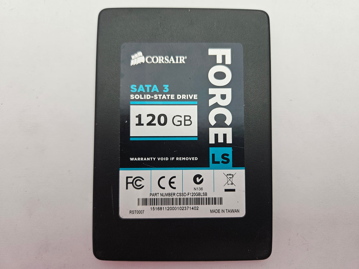 Corsair Force Series LS MLC CSSD-F120GBLSB 120GB 2.5" Solid State Drive SATA