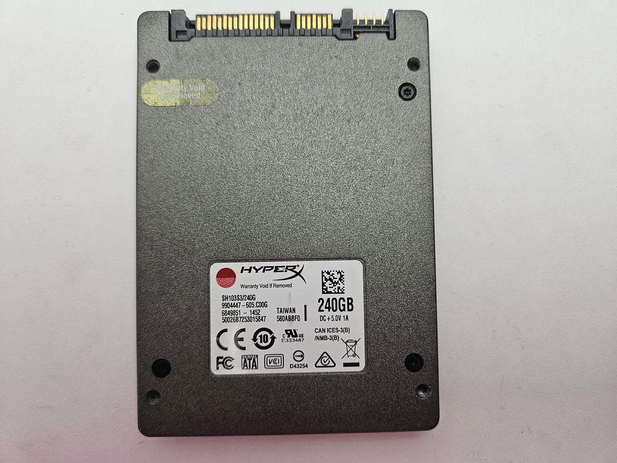 Kingston HyperX 3K MLC SH103S3/240G 240GB 2.5" Solid State Drive SATA