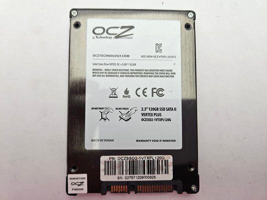 OCZ Vertex Plus MLC OCZSSD2-1VTXPL120G 120GB 2.5" Solid State Drive SATA