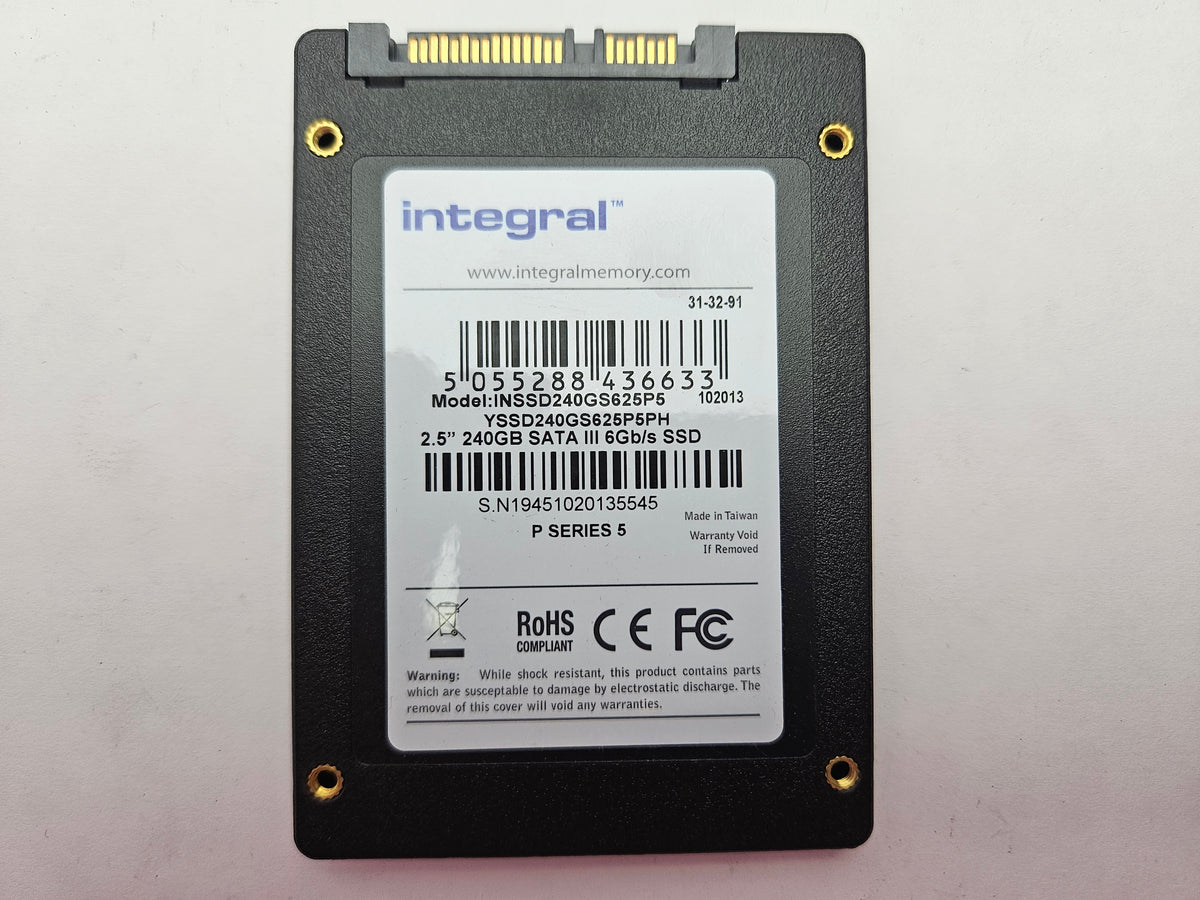Integral V-Series INSSD240GS625PS 240GB 2.5" Solid State Drive SATA SSD