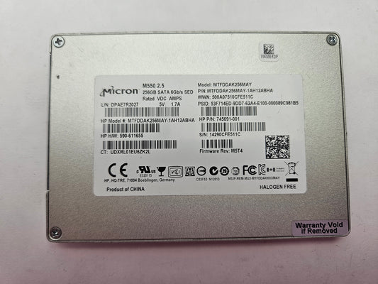 Micron MTFDDAK256MAY 256GB 2.5" Solid State Drive SATA SSD