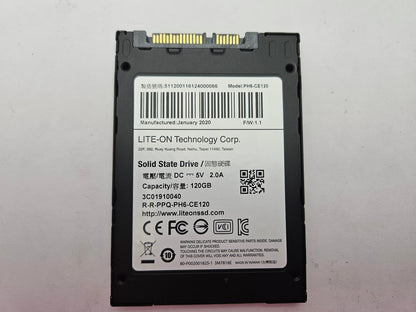 Lite-On PH6 PH6-CE120 120GB 2.5" Solid State Drive SATA