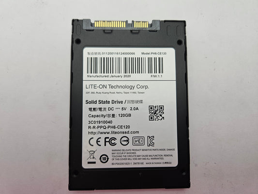 Lite-On PH6 PH6-CE120 120GB 2.5" Solid State Drive SATA