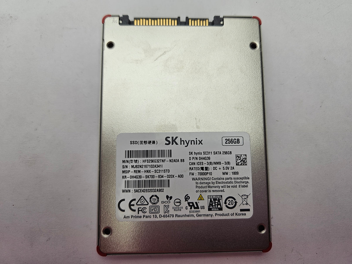 SK Hynix SC311 HFS256G32TNF-N2A0A 256GB 2.5" Solid State Drive SATA SSD