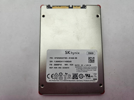 SK Hynix HFS250G32TND-N1A0A 250GB 2.5" Solid State Drive SATA SSD