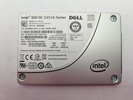 Intel SSDSC2BB480G6R 480GB 2.5" Solid State Drive SATA SSD