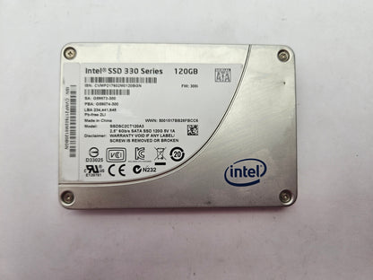 Intel 330 Series MLC SSDSC2CT120A3 120GB 2.5" Solid State Drive SATA