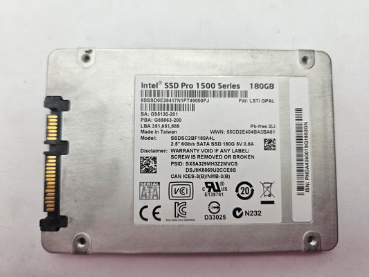 Intel Pro 1500 MLC SSDSC2BF180A4L 180GB 2.5" Solid State Drive SATA