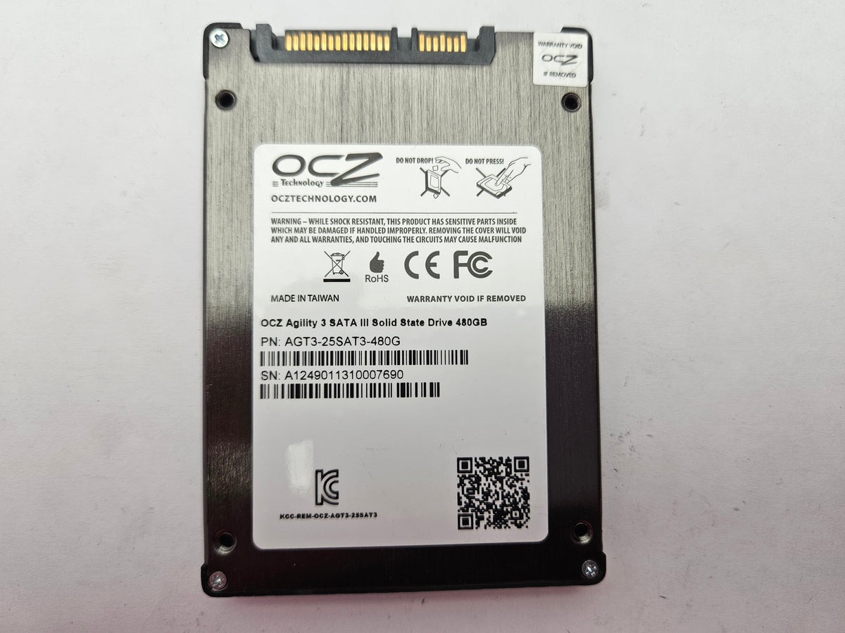 OCZ Agility 3 AGT3-25SAT3-480G 480GB 2.5" Solid State Drive SATA SSD