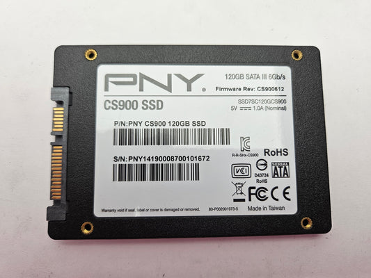 PNY CS900 SSD7SC120GCS900 120GB 2.5" Solid State Drive SATA SSD