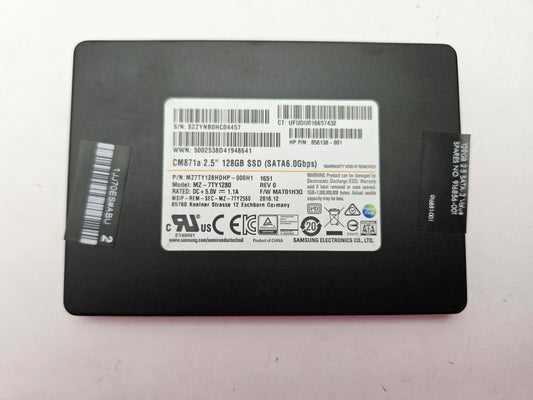 Samsung CM871a MZ-7TY1280 128GB 2.5" Solid State Drive SATA SSD