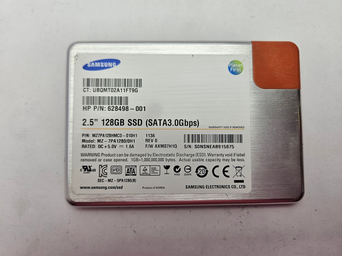 Samsung PM810 MLC MZ-7PA1280/0H1 128GB 2.5" Solid State Drive SATA