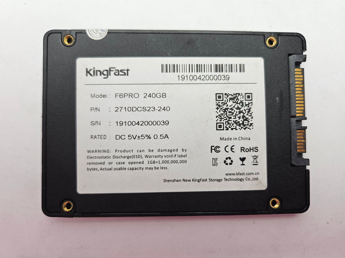 KingFast F6 PRO F6PRO 240GB 2.5" Solid State Drive SATA
