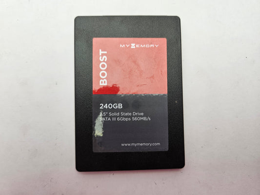 MyMemory Boost MYMESSD240G625P5 240GB 2.5" SSD Solid State Drive SATA