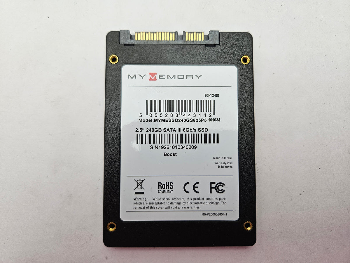 MyMemory Boost MYMESSD240G625P5 240GB 2.5" SSD Solid State Drive SATA