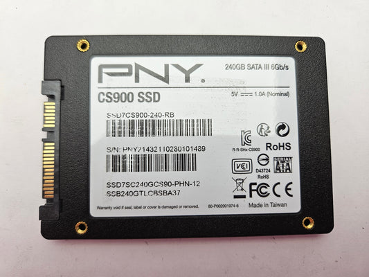 PNY CS900 SSD7CS900-240-RB 240GB 2.5" Solid State Drive SATA SSD