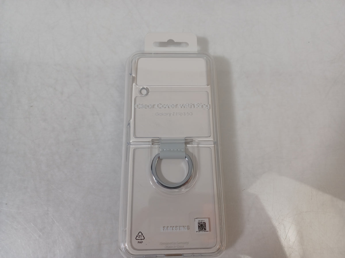 Samsung Clear Cover With Ring Galaxy Z Flip3 5G EF-QF711 Transparent