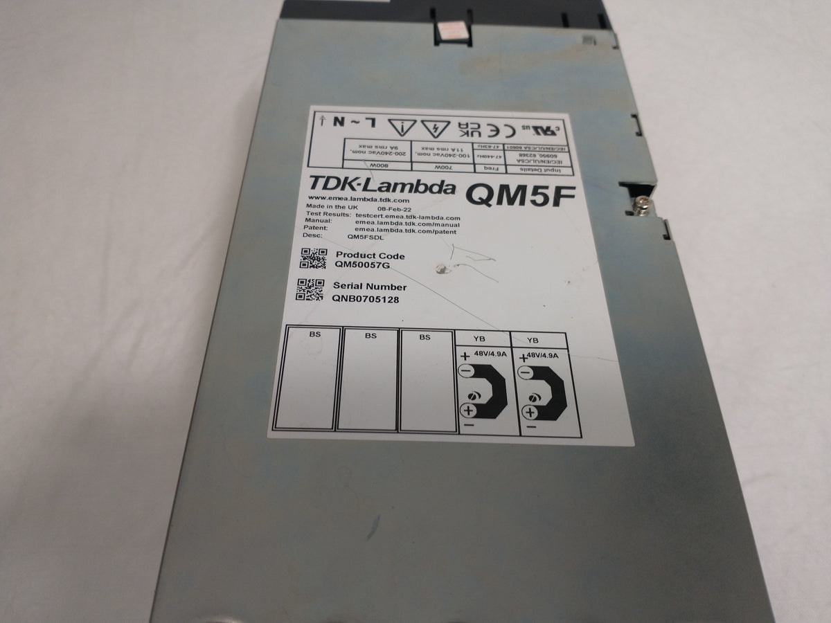 TDK-Lambda QM5F QM50057G Modular Power Supply - Tested To Power On
