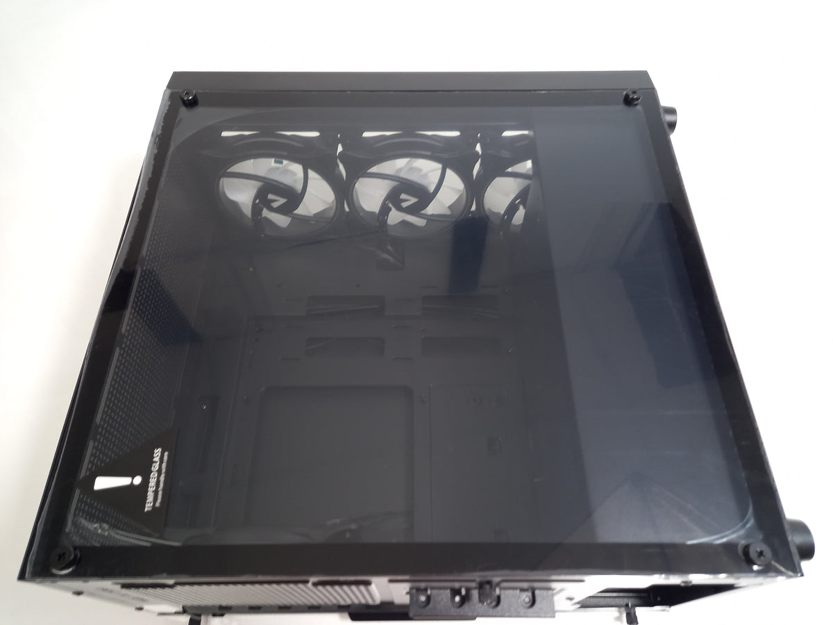 Vida Lucid Windowed M-ATX Black Gaming Desktop PC Case