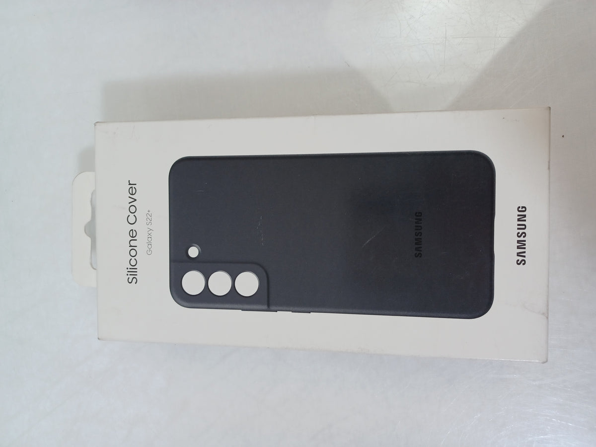 Samsung Silicone Smartphone Cover EF-PS906 for Galaxy S22+ Black