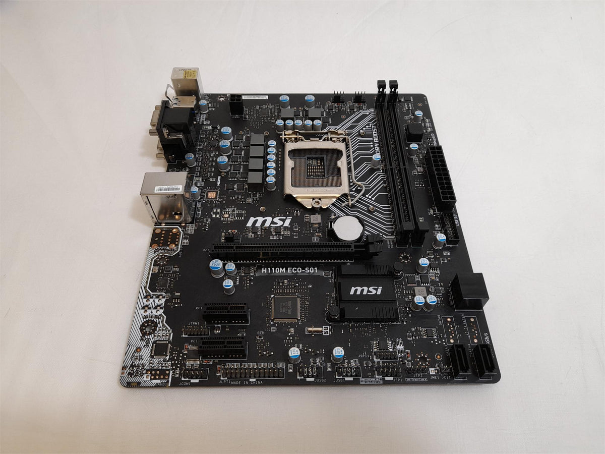 MSI H110M ECO-S01 Socket LGA 1151 DDR4 Motherboard