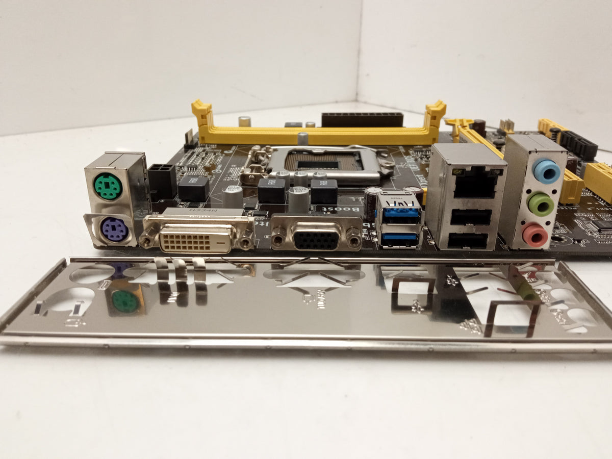 ASUS H81M-K Socket LGA1150 DDR3 Micro ATX Motherboard With I/O Shield