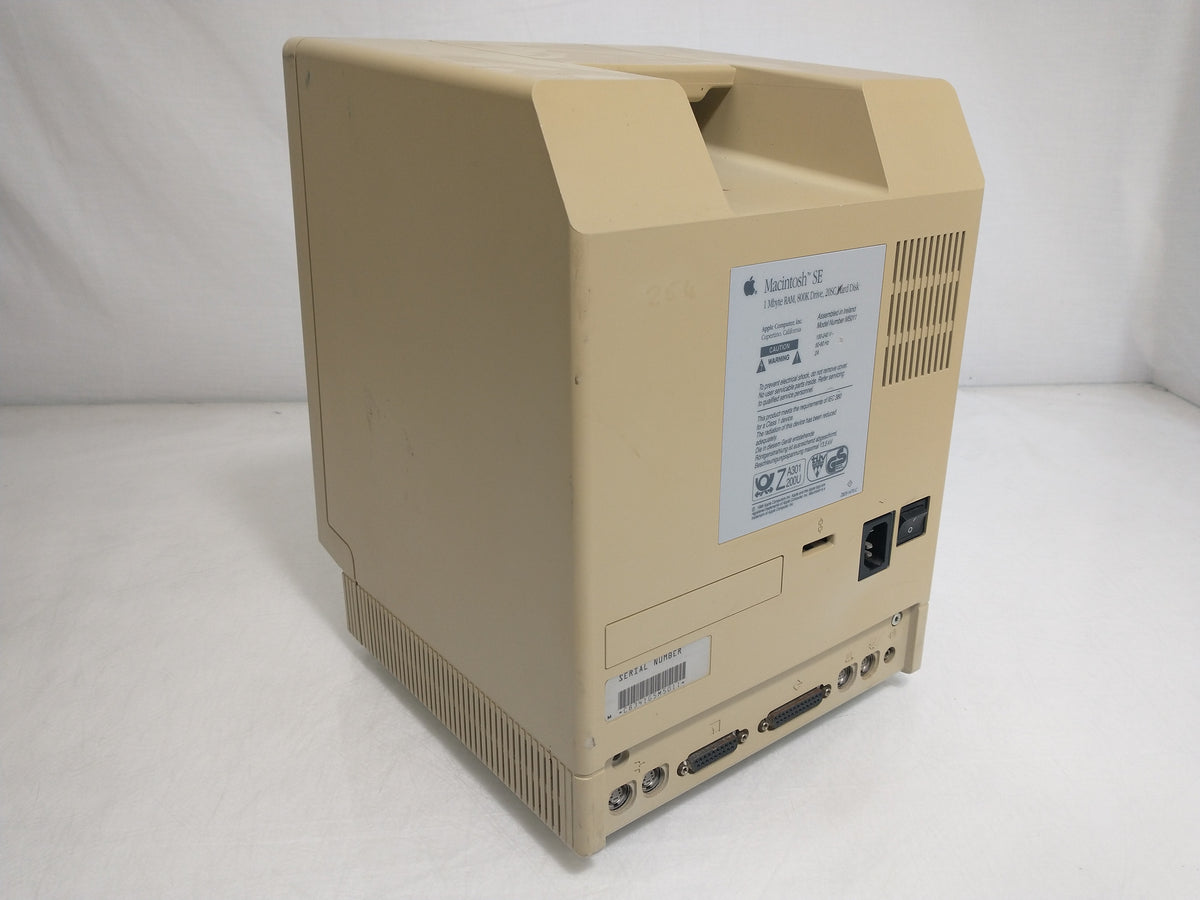 Macintosh SE M5011 1MB RAM 800K Floppy Drive - No Hard Disk