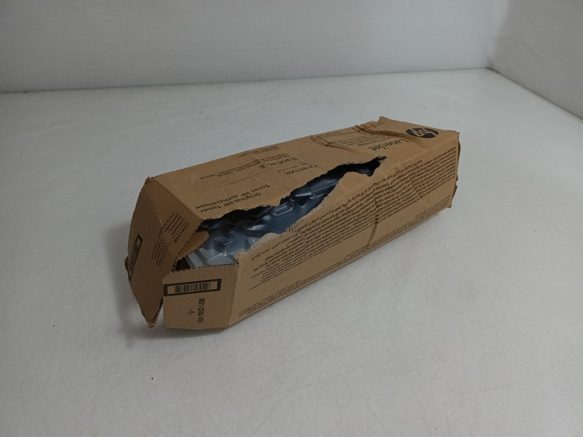 HP CF411XR LaserJet Toner Cartridge Cyan- Damaged Packaging