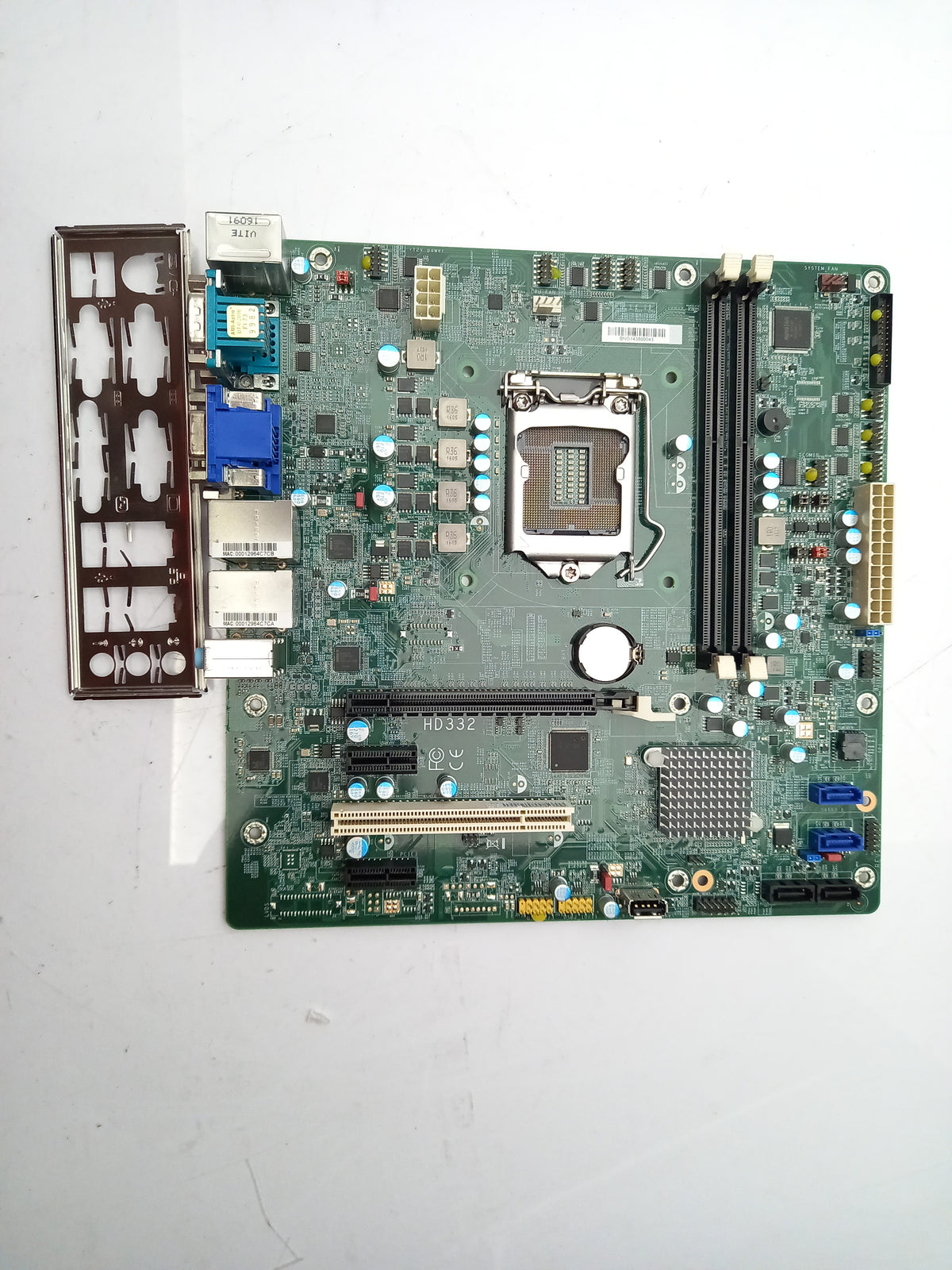 DFI HD332 industrial motherboard DDR3 LGA 1150 with I/O Shield