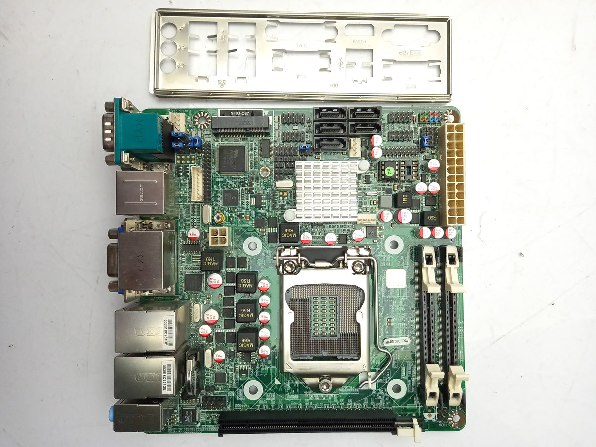 Jetway NF9J-Q87 LGA1150 DDR3 Motherboard With I/O Shield