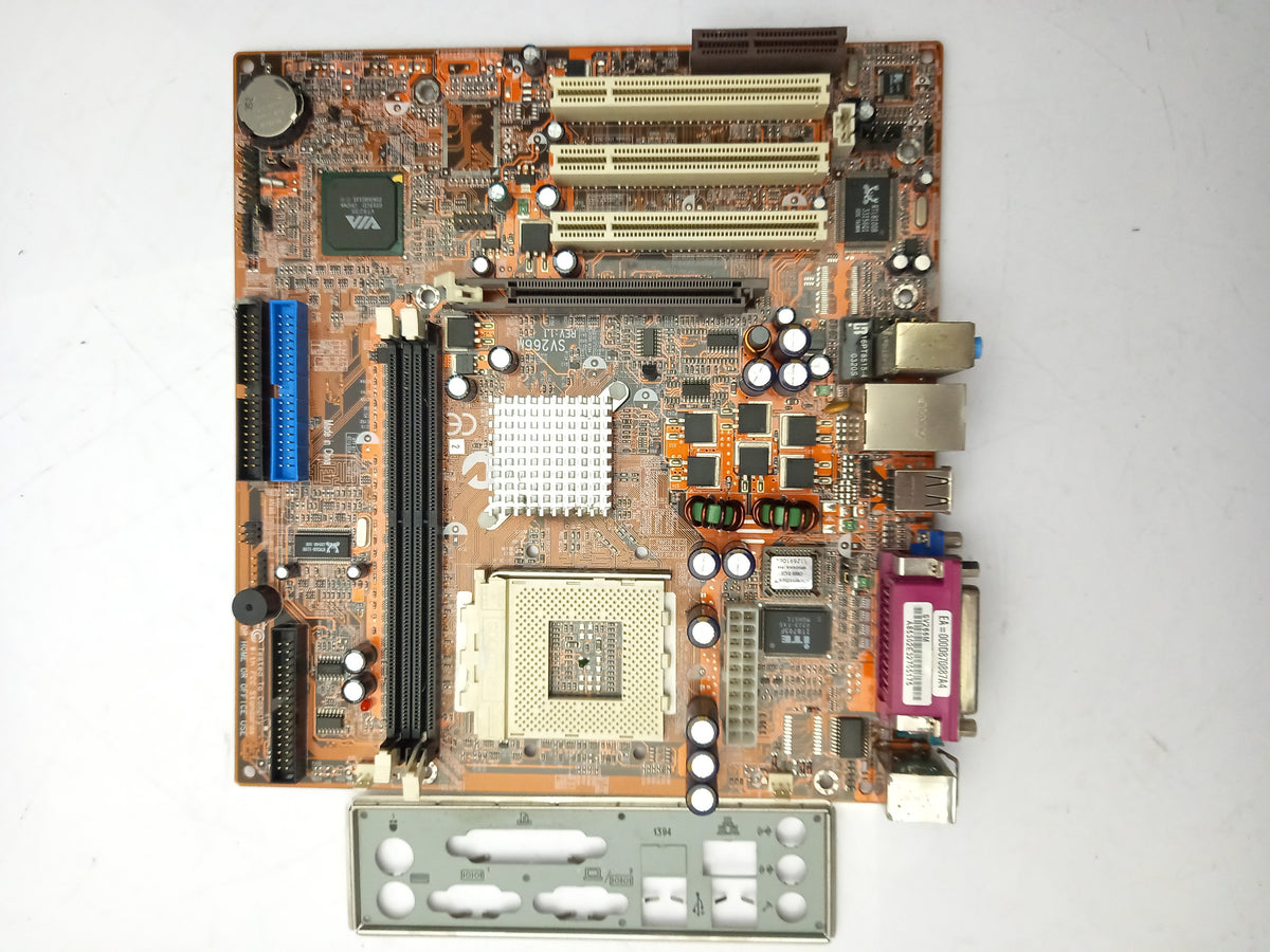 SYNTAX SV266M Motherboard 462(A) VIA KM266 Micro ATX AMD With I/O Shield