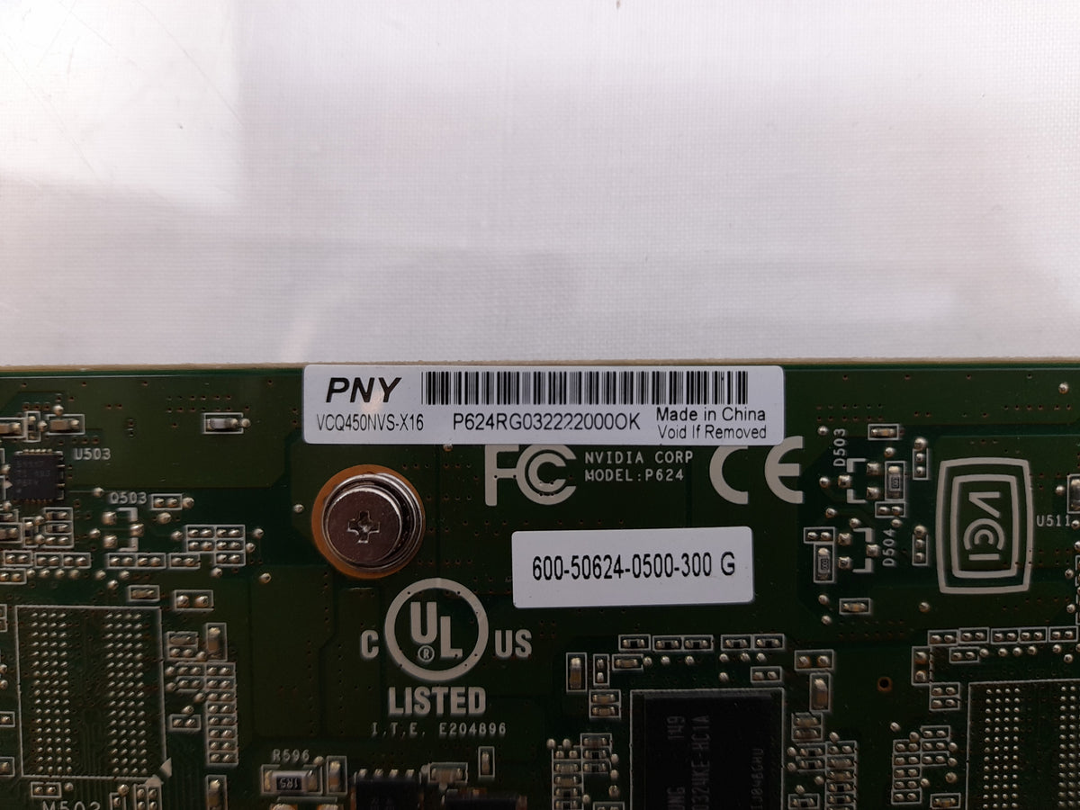 NVIDIA Quadro NVS 450 512MB GDDR3 Graphics Cards VCQ450NVS-x16