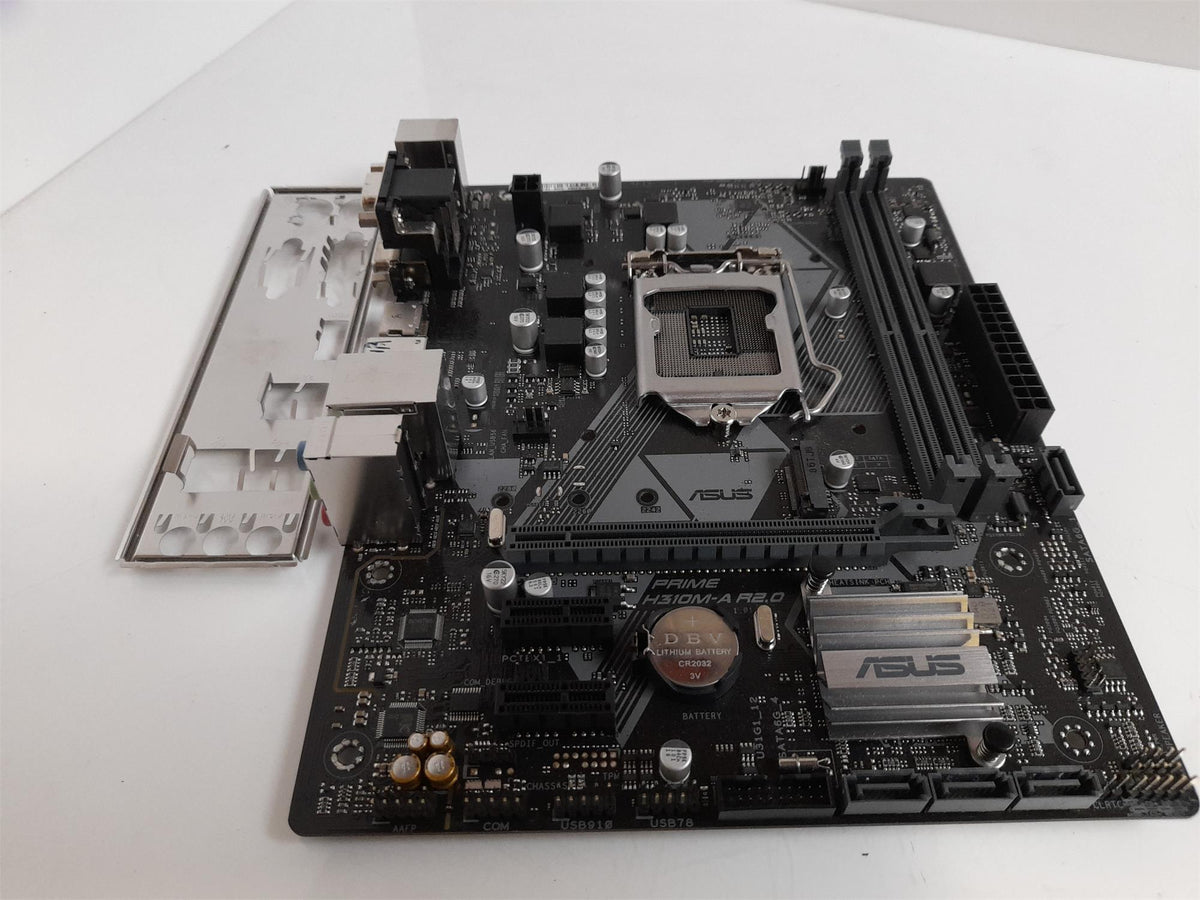 ASUS PRIME H310M-A R2.0 LGA-1151 DDR4 Motherboard With I/O Shield
