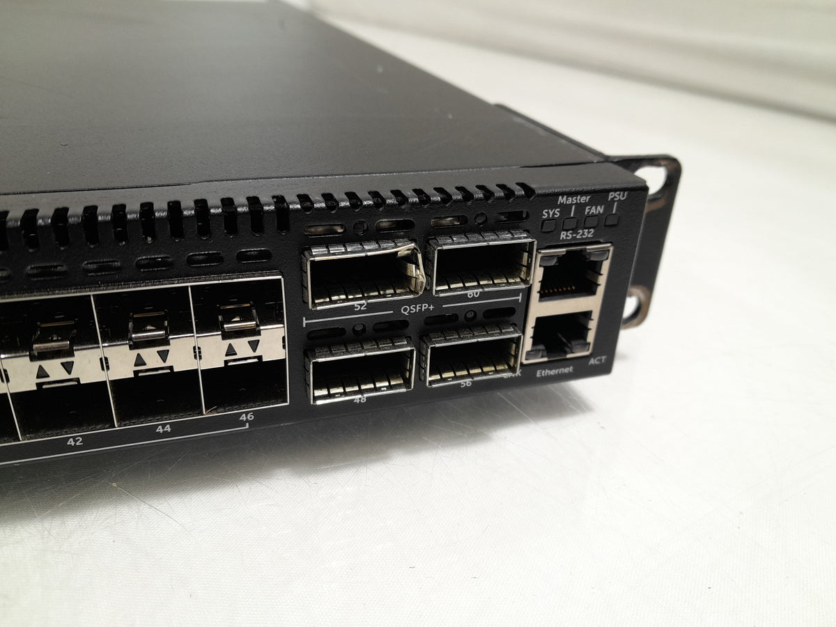 Dell Force10 S4810P-AC 48 Port 10GbE Network Switch w/ 4x 40GbE QSFP+ Ports